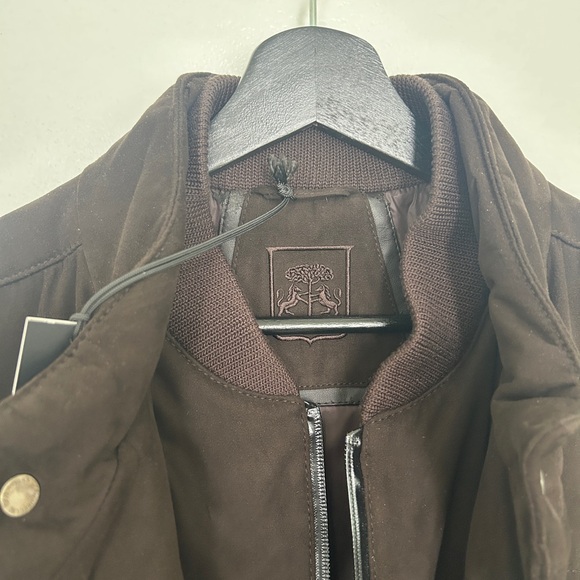 Corneliani Men’s Brown Wool-Blend Jacket 46R – Italian Tailored Smart Casual - Picture 3 of 6